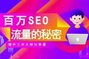 SEO實(shí)操培訓(xùn)：玩轉(zhuǎn)百萬SEO流量，助力站長快速提升流量（搜外三木大神分享課）