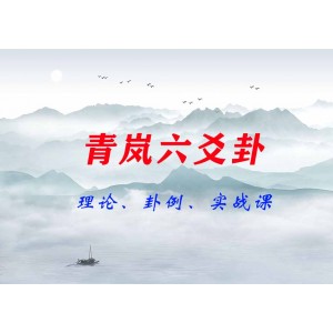 青嵐六爻卦理論、卦例、實(shí)戰(zhàn)課