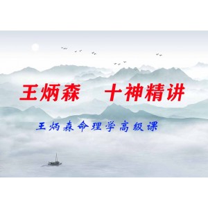 王炳森命理學(xué)高級(jí)課十神精講