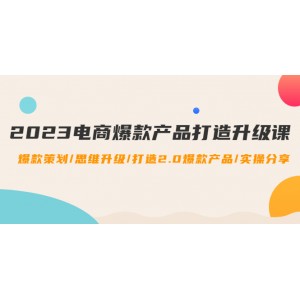 2023電商爆款產(chǎn)品打造升級課