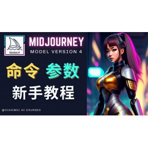 Midjourney新手入門教程，輕松創(chuàng)作頂級圖像，命令參數(shù)-新手教程