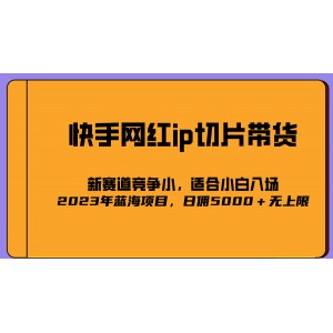 2023爆火的快手網(wǎng)紅IP切片，號(hào)稱日傭5000＋的藍(lán)海項(xiàng)目，二驢的獨(dú)家授權(quán)