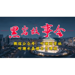 1萬播放充值500！三級(jí)分銷小說推文模式！聽潮閣學(xué)社黑巖故事會(huì)實(shí)操全流程