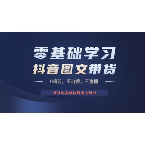 不出鏡 不直播 圖片剪輯日入1000 2023后半年風口項目抖音圖文帶貨掘金計劃