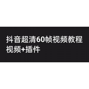 外面收費(fèi)2300的抖音高清60幀視頻教程，學(xué)會(huì)如何制作視頻（教程 插件）