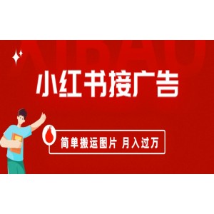 小紅書接廣告月入過萬，簡單搬運(yùn)圖片，新手小白快速上手