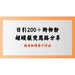 突破日增200+購物粉絲的秘訣：超級裂變策略，私域銷售的新革命