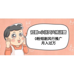 短劇與小說融合特訓(xùn)班，零基礎(chǔ)打造爆款短劇，月收過萬不是夢（共102節(jié)課）