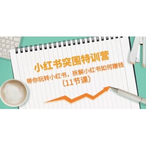 小紅書盈利秘訣特訓(xùn)營：掌握賺錢之道，輕松玩轉(zhuǎn)小紅書平臺(tái)（11節(jié)實(shí)戰(zhàn)課程）